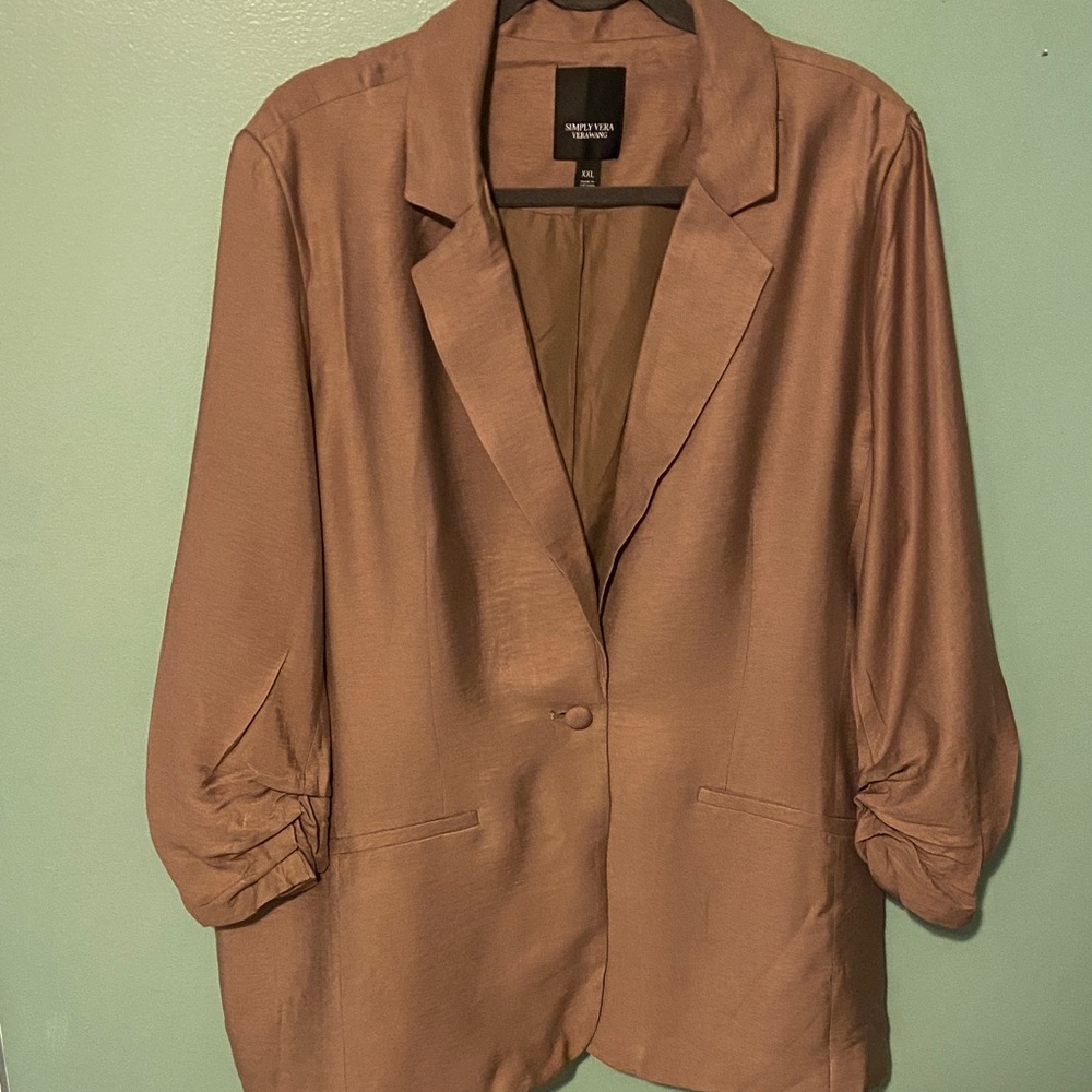 Vera Wang Women's Tan Blazer